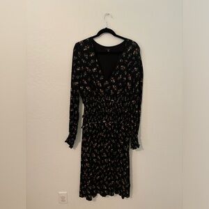 AFRM Long Sleeve Floral Dress XL